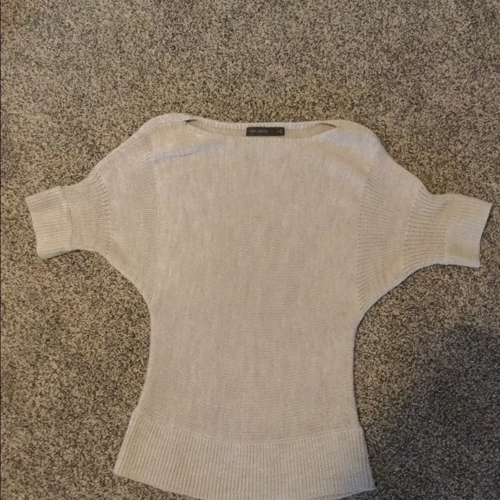 Limited short sleeve sweater